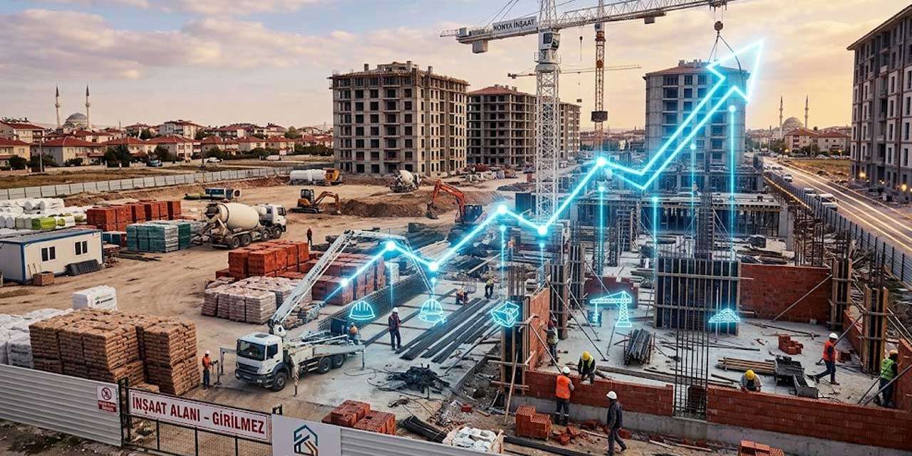 Konutta Fiyat Artışı Kapıda: İnşaat Maliyeti %29,59 Yükseldi