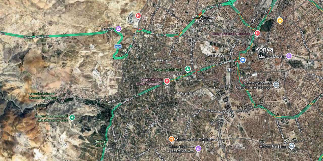 Yeni Meram Caddesi Genişletiliyor: İhale Tarihi Belli Oldu