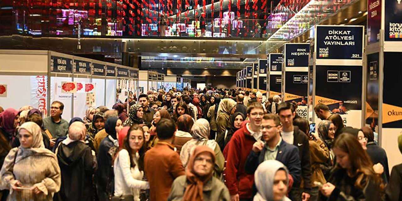Konya Kitap Günleri’nde yoğun ilgi sürüyor