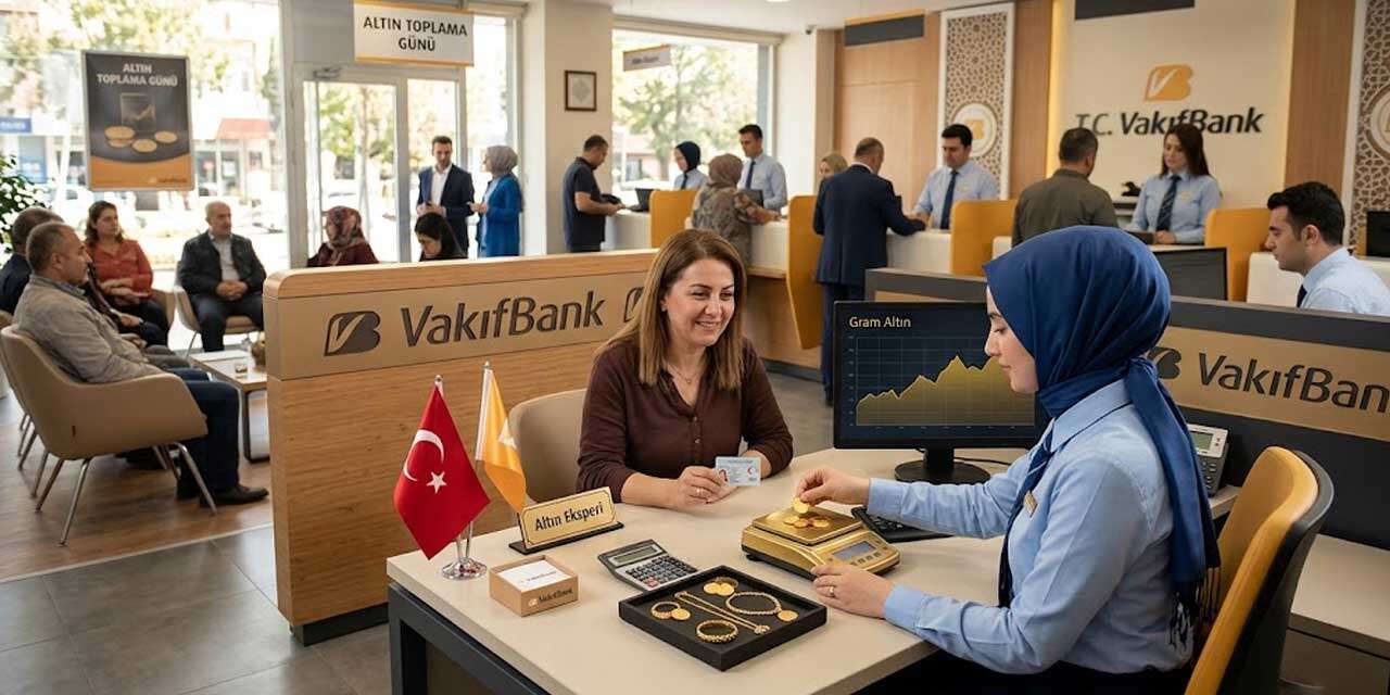 VakıfBank Meram Şubesi’nde altın günü yapılacak
